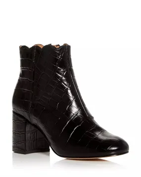 Andre Assous - Women's Selena Croc Embossed Ankle Boot
