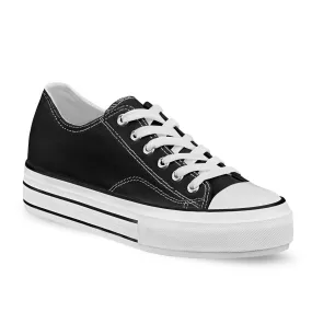 Andrea - Women's Canvas Sneakers Platform