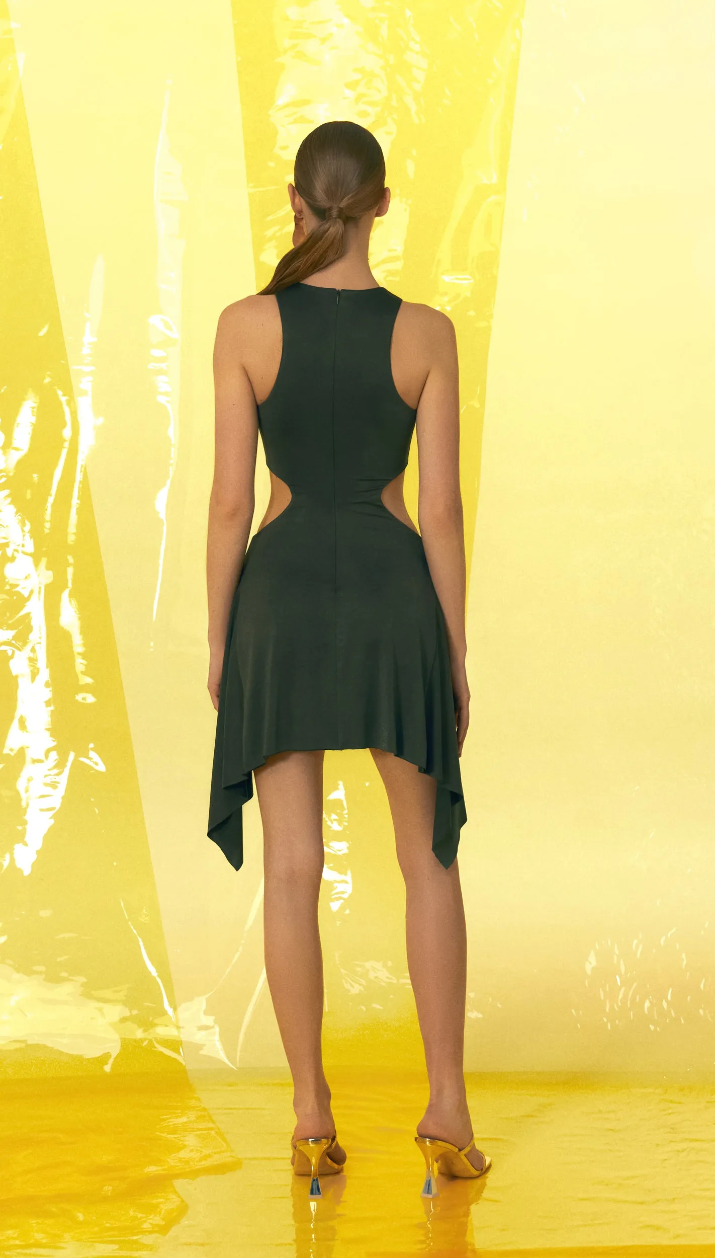 B-dress in Khaki