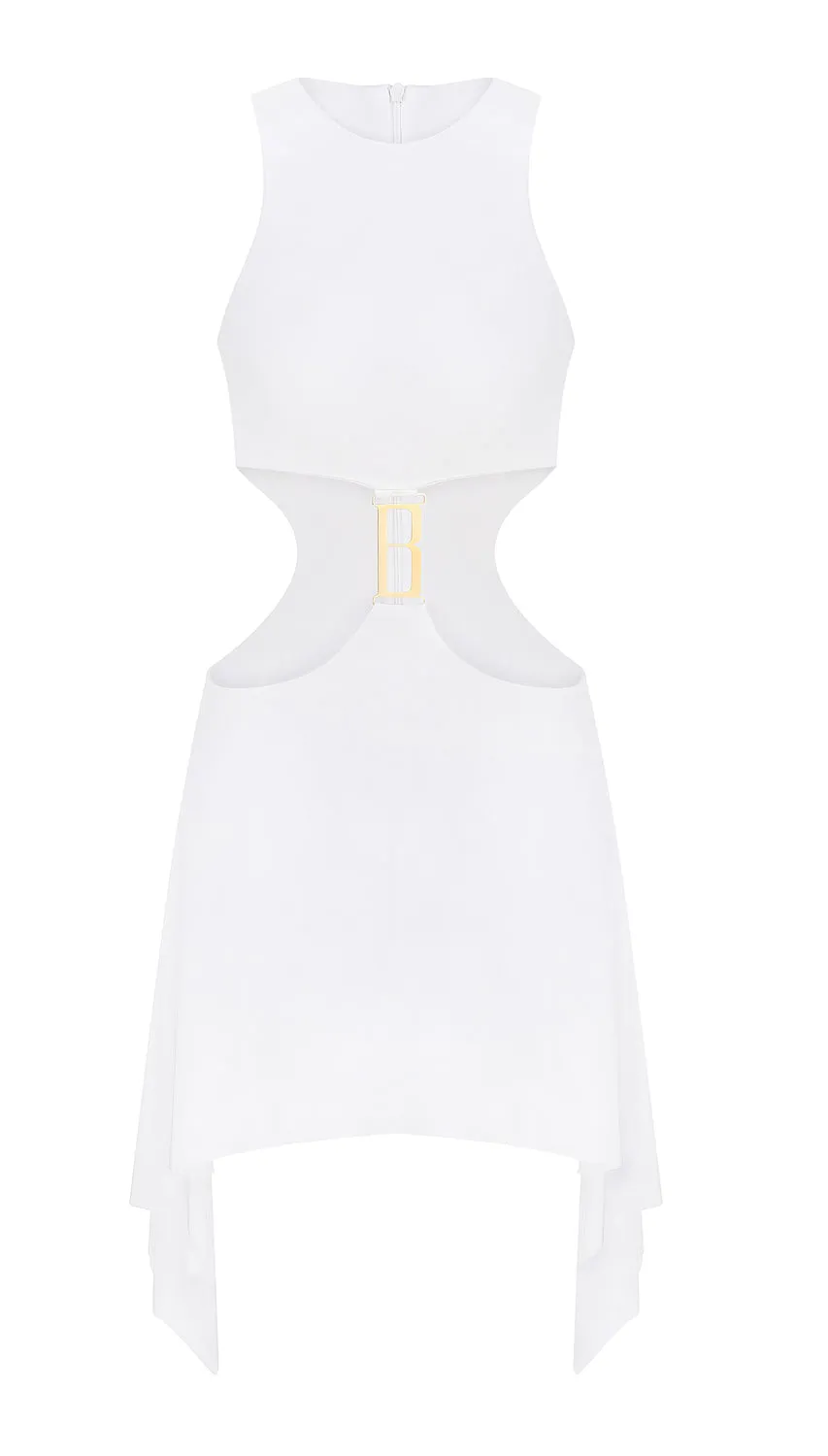 B-dress in White