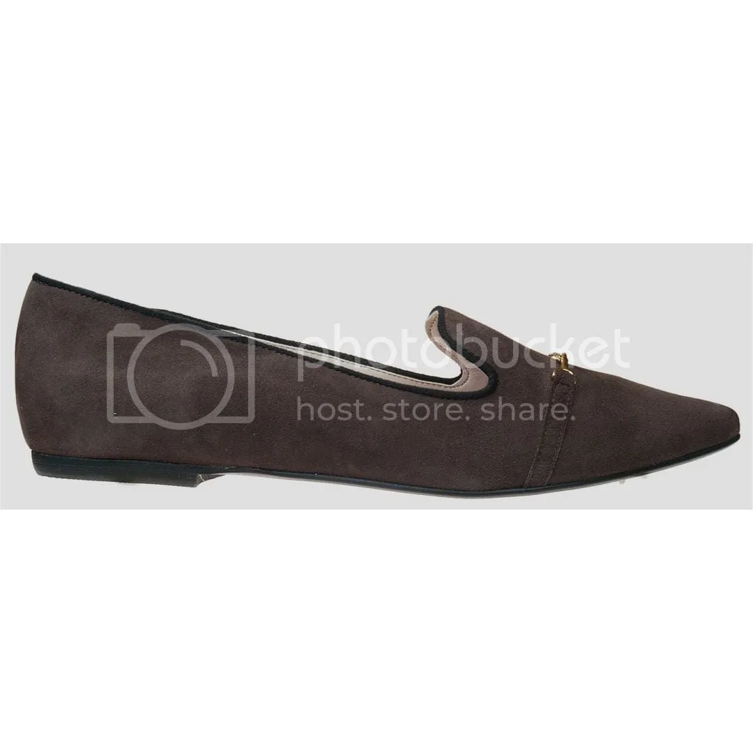 Bailarinas DIDY MAR Brown Suede Loafer Flat