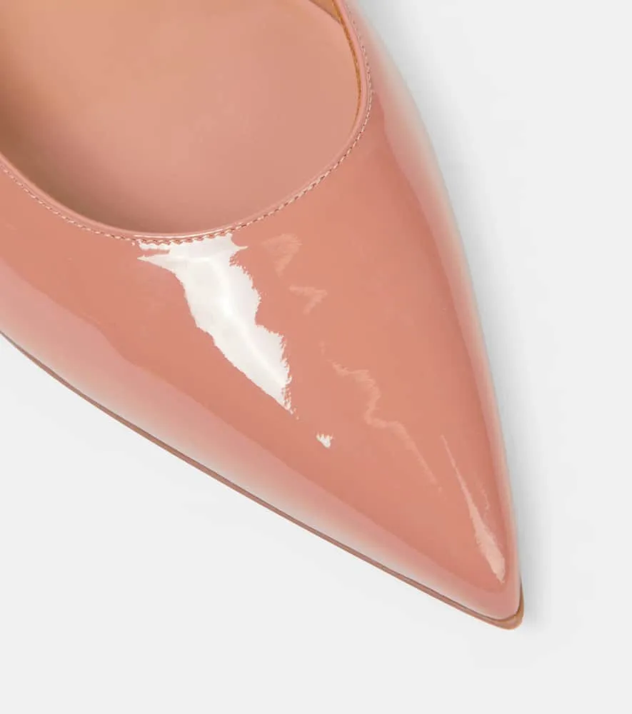 Christian Louboutin Hot Chickita patent leather ballet flats