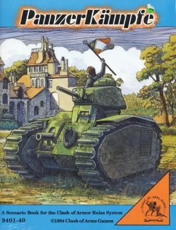 Clash of Arms Games 9401-40 PanzerKampfe Scenario Book (Soft Cover)