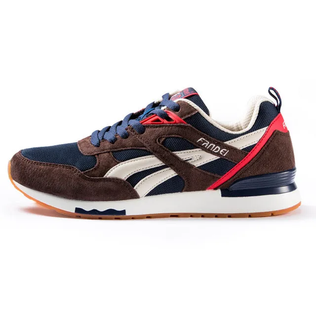 FANDEI winter retro running shoes for men outdoor sport shoes men sneakers men walking jogging shoes genuine suede leather PE