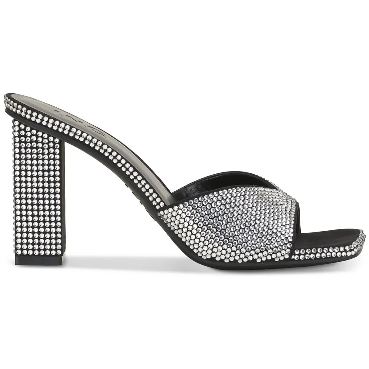 INC Womens Belle Sequined Slip-On Heels
