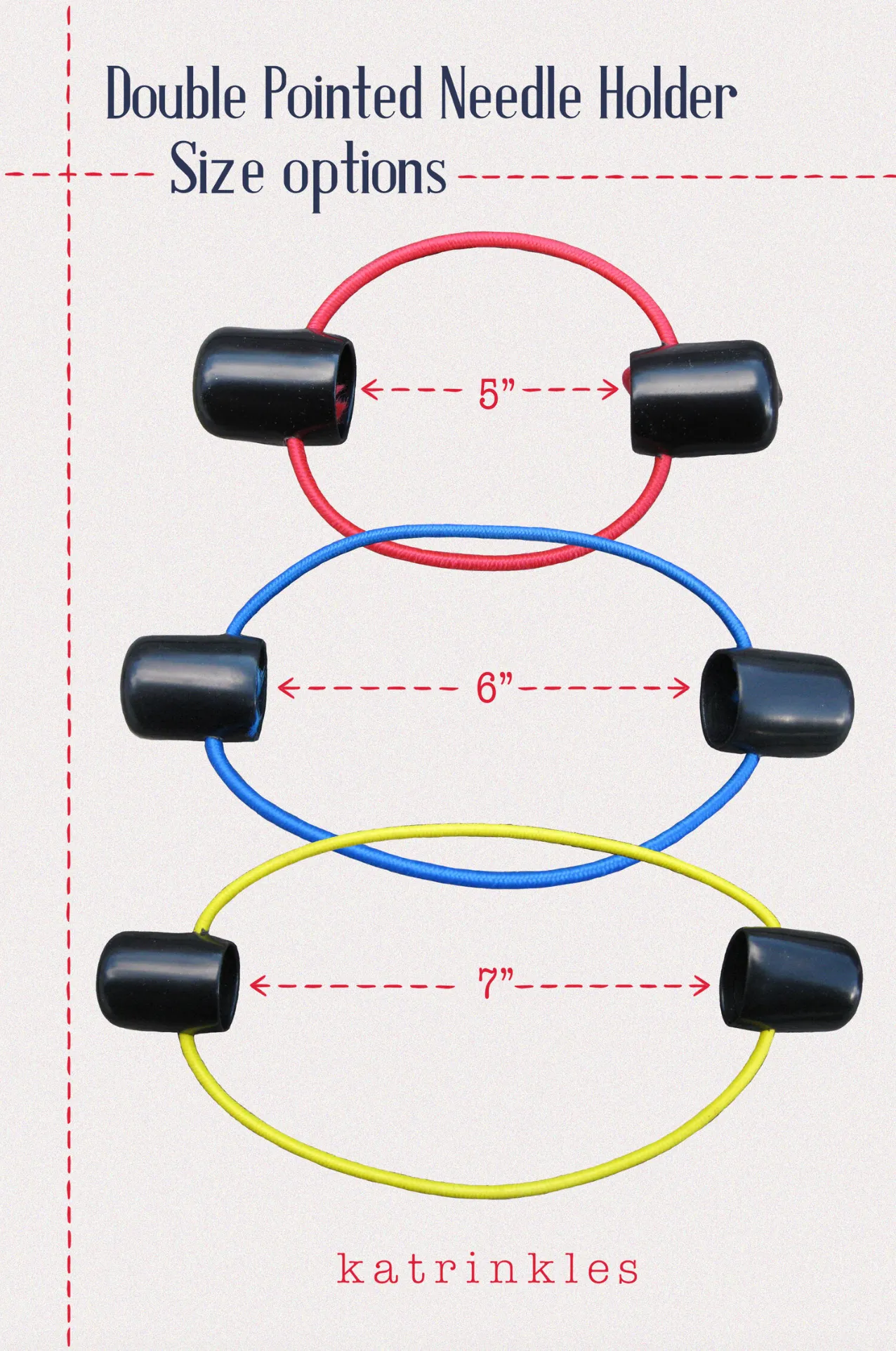 Katrinkles Double Pointed Knitting Needle Holder