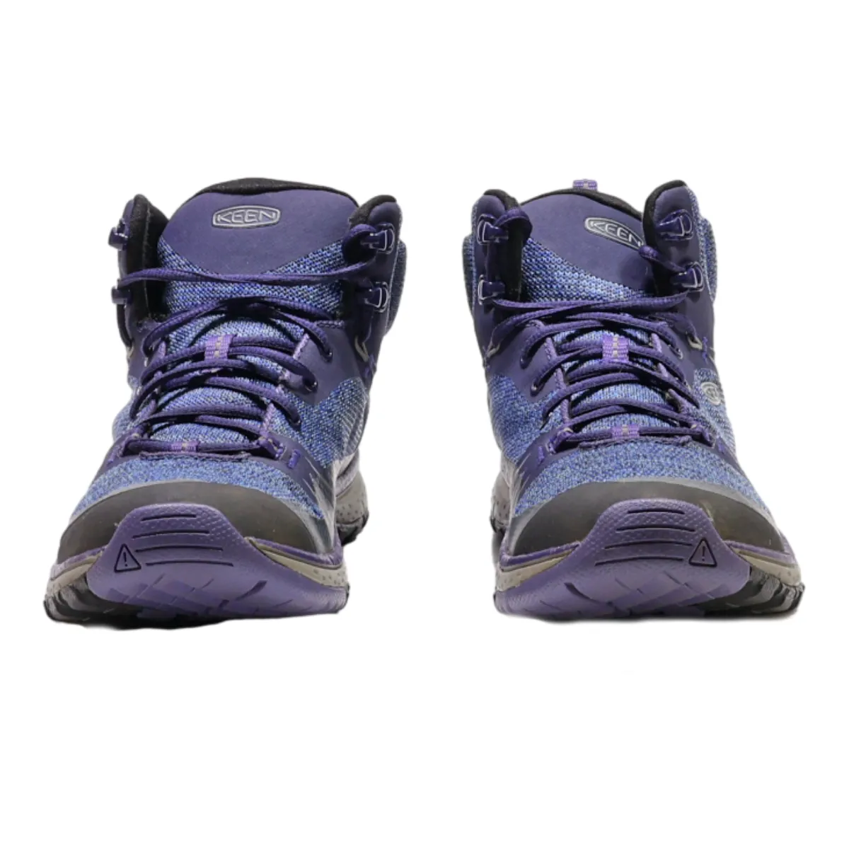KEEN Hiking Boots Blue Synthetic Womens UK 3.5