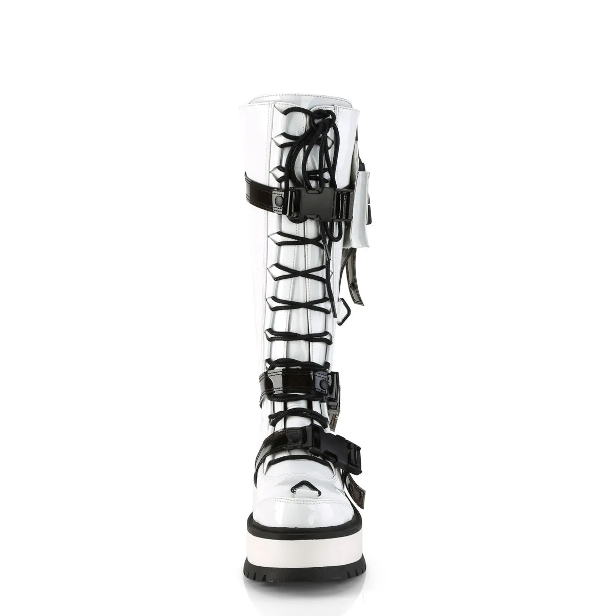 Lace-Up Knee Boot 2-inch platform SLACKER-260