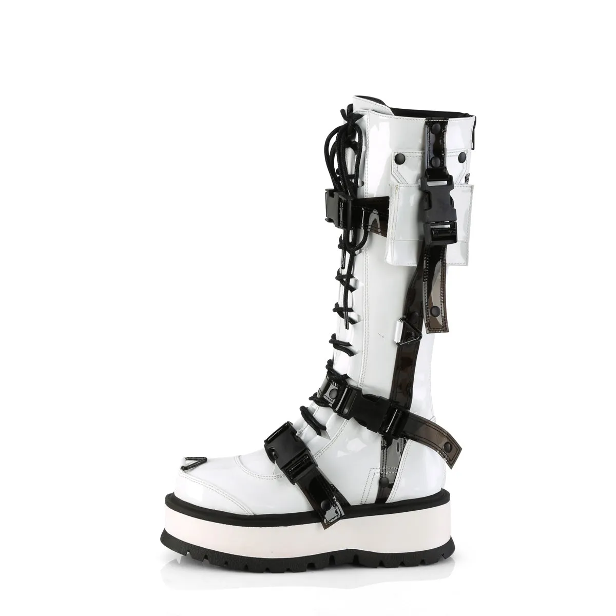 Lace-Up Knee Boot 2-inch platform SLACKER-260