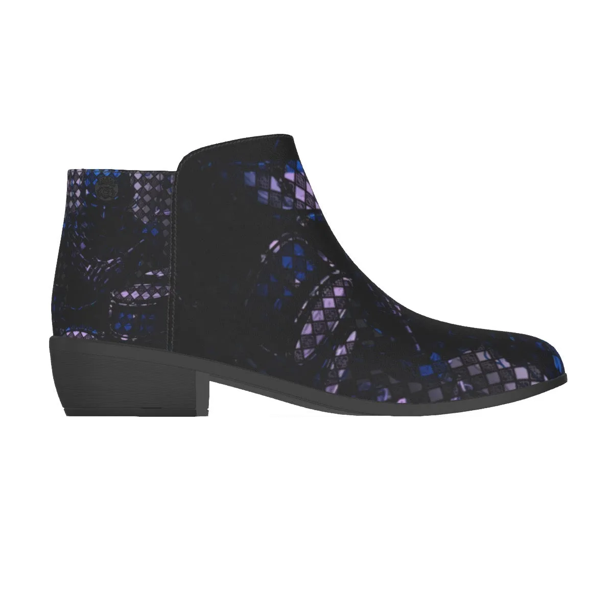 Men's Fashion Boots Drummer print