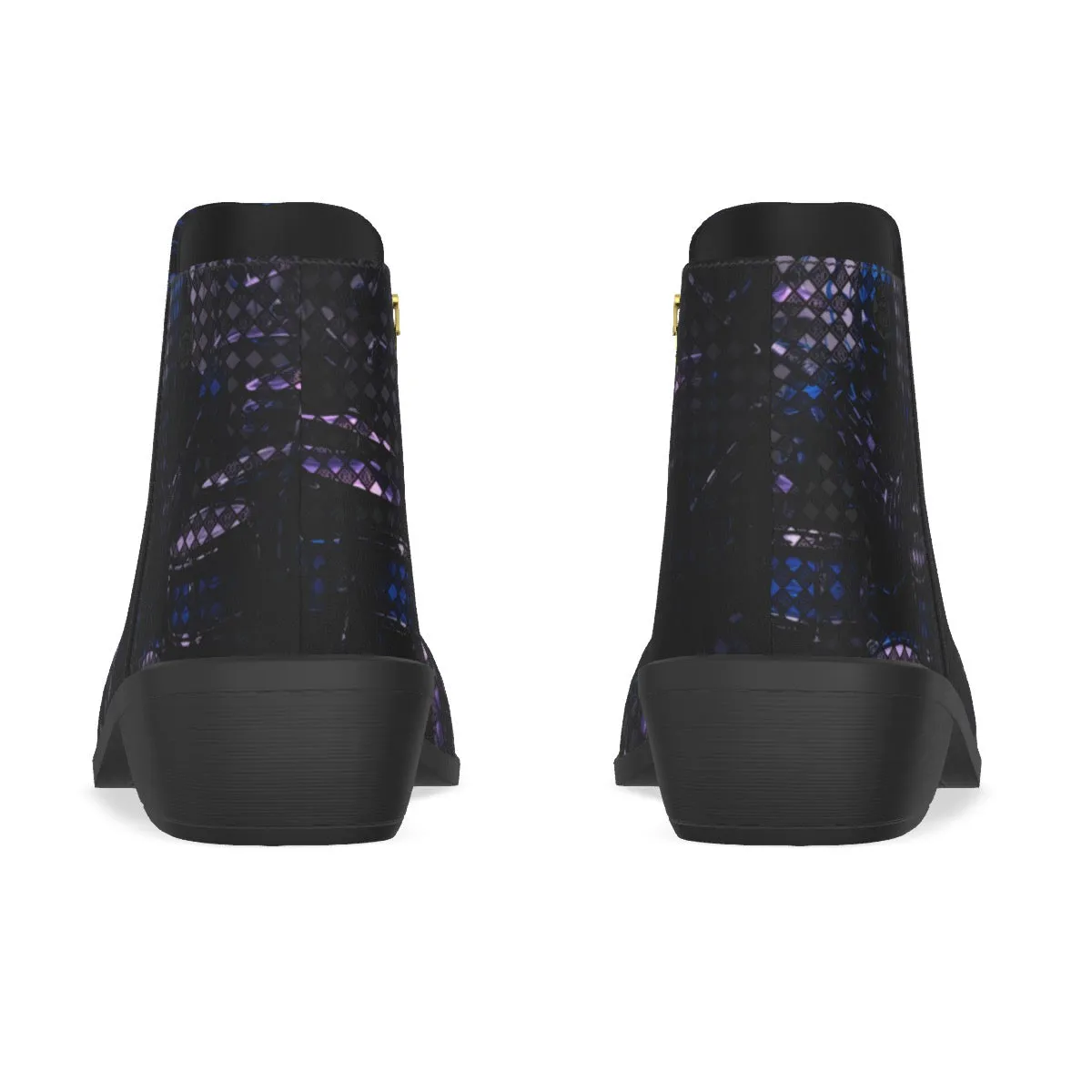 Men's Fashion Boots Drummer print