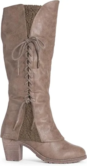 MUK LUKS Women's Lacy Leo Fashion Boots