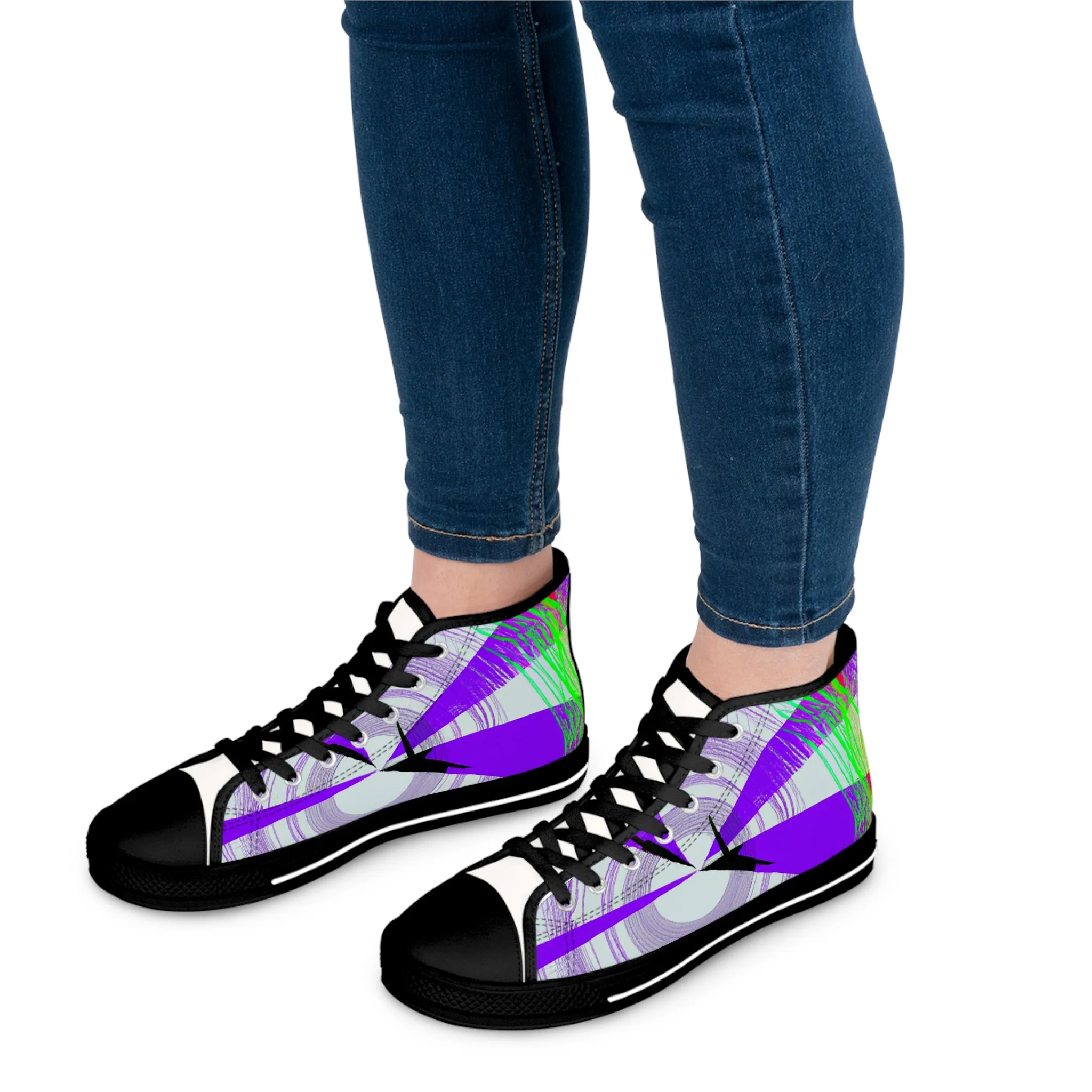 Nina Kicks. - high top