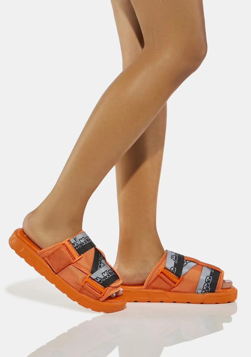 Orange Logo Zirk 1 Sandals