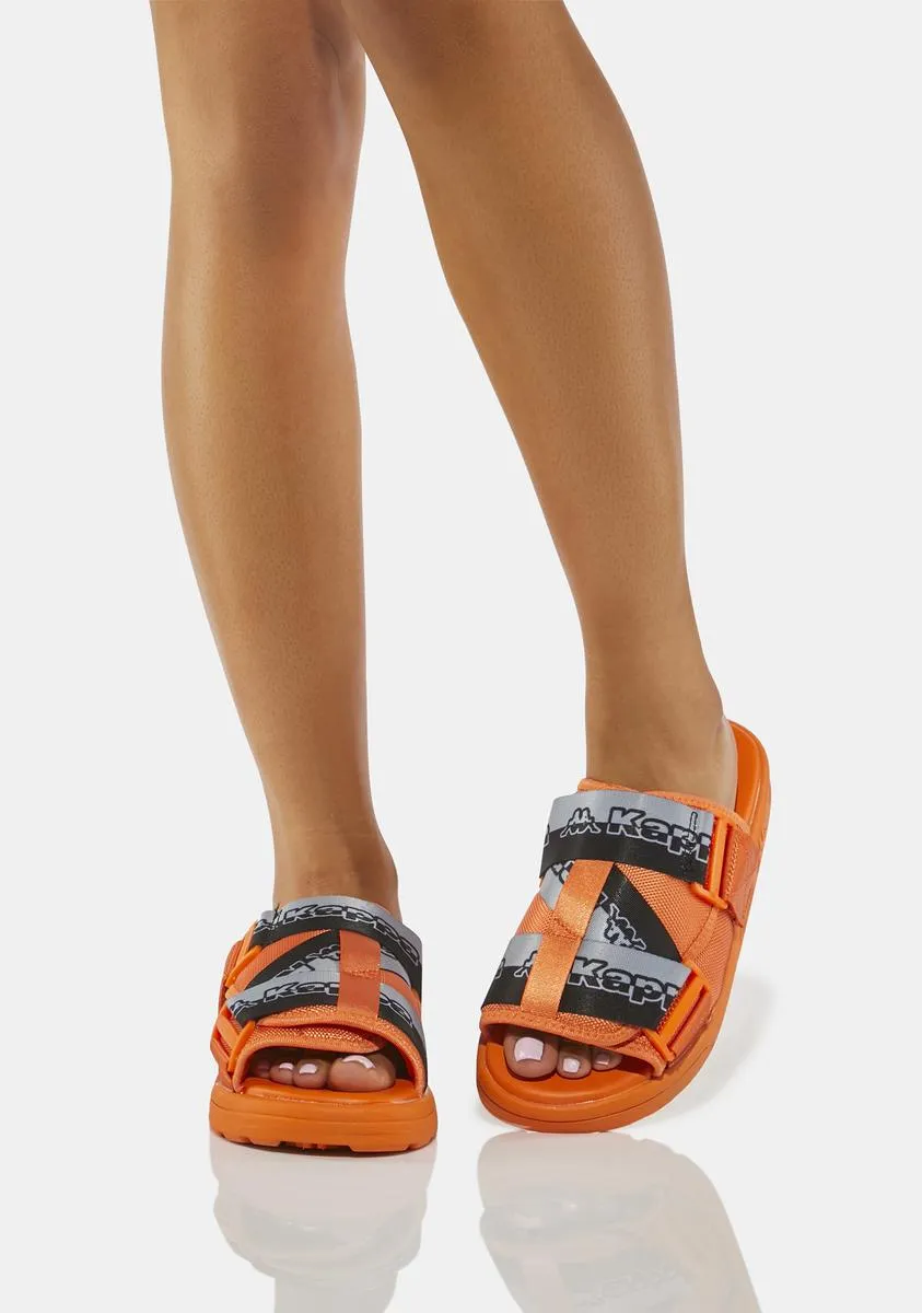 Orange Logo Zirk 1 Sandals