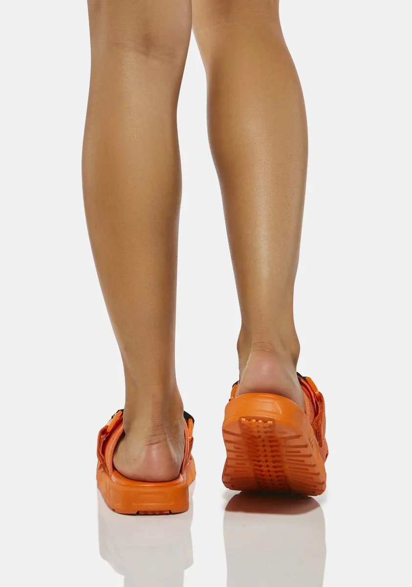 Orange Logo Zirk 1 Sandals