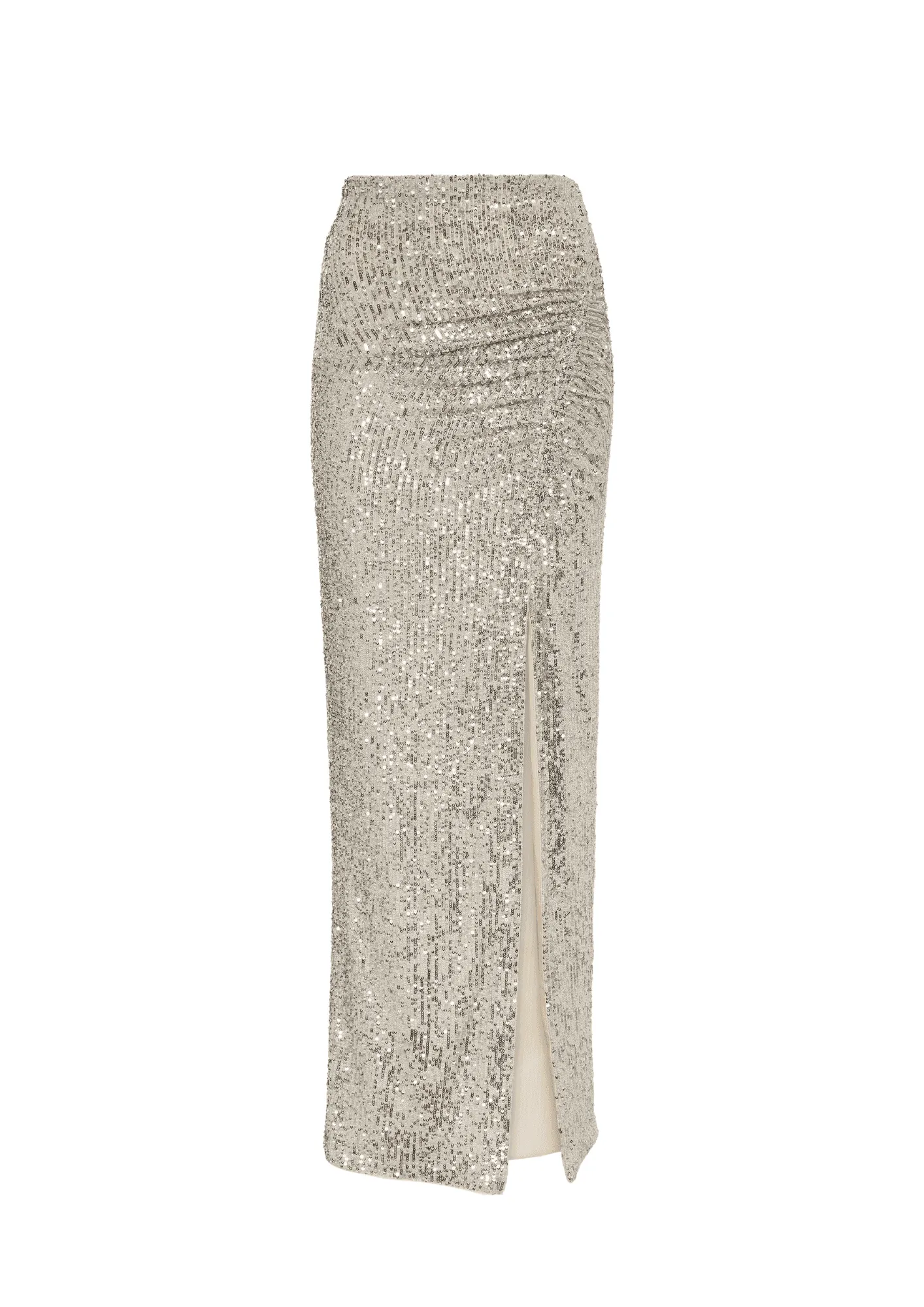 SELF-PORTRAIT - Sequined high-rise Maxi Skirt