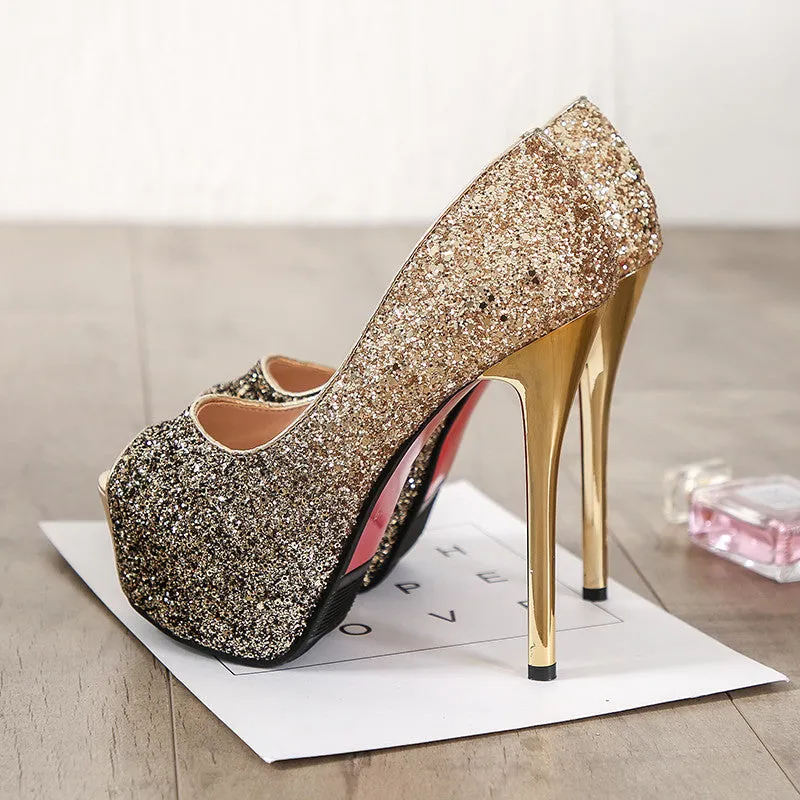 Woman Peep Toe Pumps Women Shoes